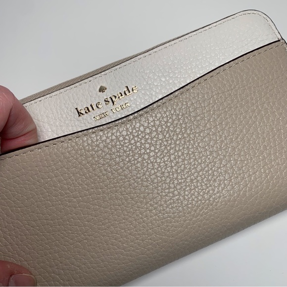 Kate Spade Large Continental Wallet in Warm Beige - 1616 - Picture 5 of 16